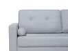 2 Seater Fabric Sofa Grey KALMAR_755678