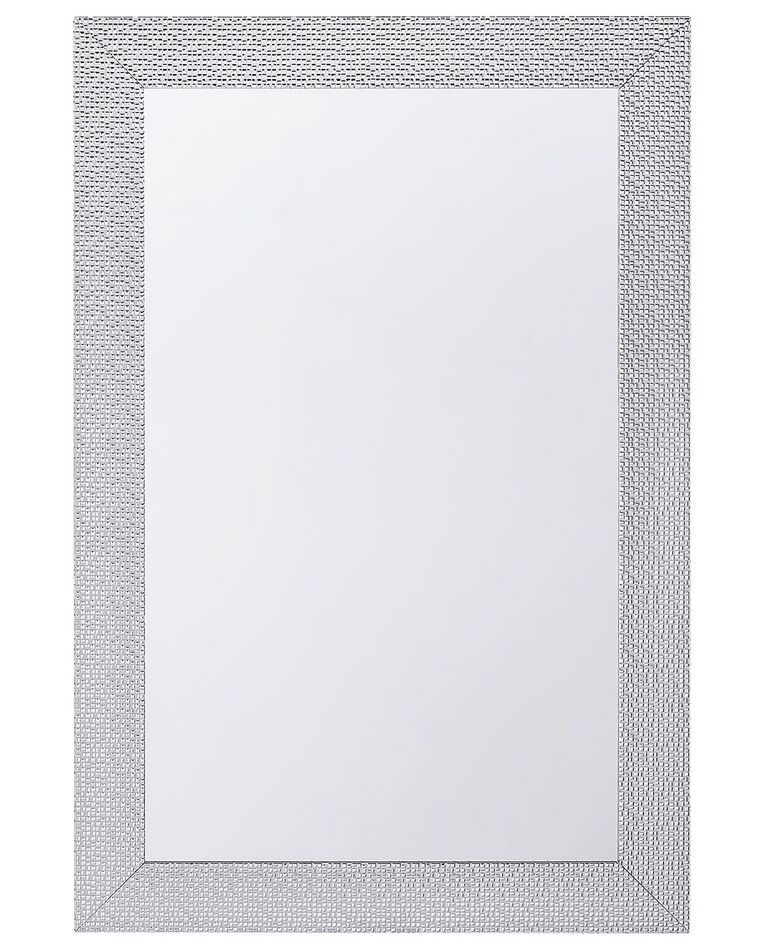 Lustro ścienne 61 x 91 cm srebrne MERVENT_713011