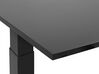 Skrivbord manuellt justerbart 160 x 72 cm svart DESTIN II _787901