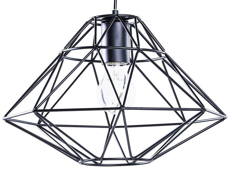 Lampe suspension en métal noir GUAM_673778