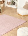 Rózsaszín műnyúlszőrme szőnyeg 160 x 230 cm THATTA_866767
