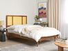 Bed hout lichthout 140 x 200 cm AURAY_901703