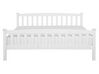 Wooden EU King Size Bed White GIVERNY_754643
