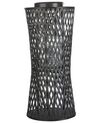 Bambusová lucerna na svíčku 58 cm černá MACTAN_873521