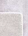 Tappeto viscosa grigio chiaro 160 x 230 cm GESI II_762312