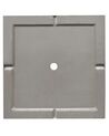 Maceta cuadrada gris pardo 40 x 40 x 77 cm DION_896529
