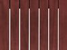 Mahagóni barna akácfa dohányzóasztal 90 x 75 cm TIMOR II_856664