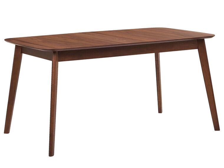 Jedálenský stôl 150 x 90 cm tmavé drevo MADOX_765990