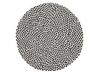 Okrúhly koberec z plstených guličiek ø 140 cm viacfarebný PENEK_848938