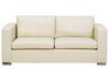 Sofa Set Leder beige 6-Sitzer HELSINKI_704049