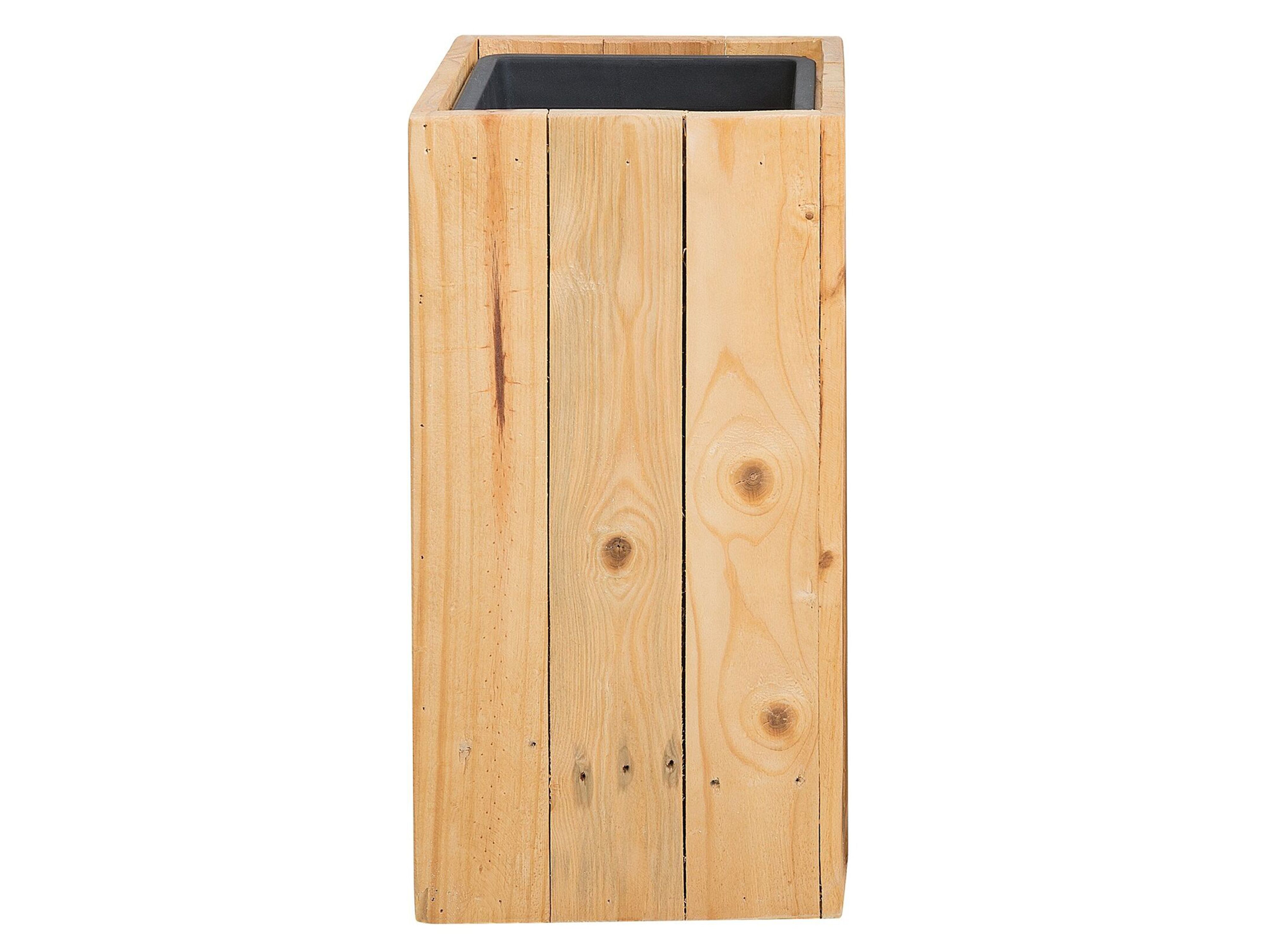 Wooden Plant Pot 24 X 24 X 50 Cm Sykia Beliani Co Uk Wooden Plant Pot 24 X 24 X 50 Cm Sykia Beliani Co Uk