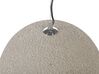 Závěsná stropní lampa z šedého betonu TANANA_673500