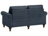 Conjunto de sofás 5 lugares em tecido cinzento escuro OTRA II_763227