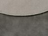 Okrúhly viskózový koberec ⌀ 140 cm tmavosivý GESI II_793634