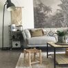 Teppich Baumwolle beige 140 x 200 cm orientalisches Muster Kurzflor ALMUS_722577
