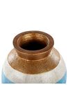 Terracotta Decorative Vase 42 cm Blue PLATEJE_850854