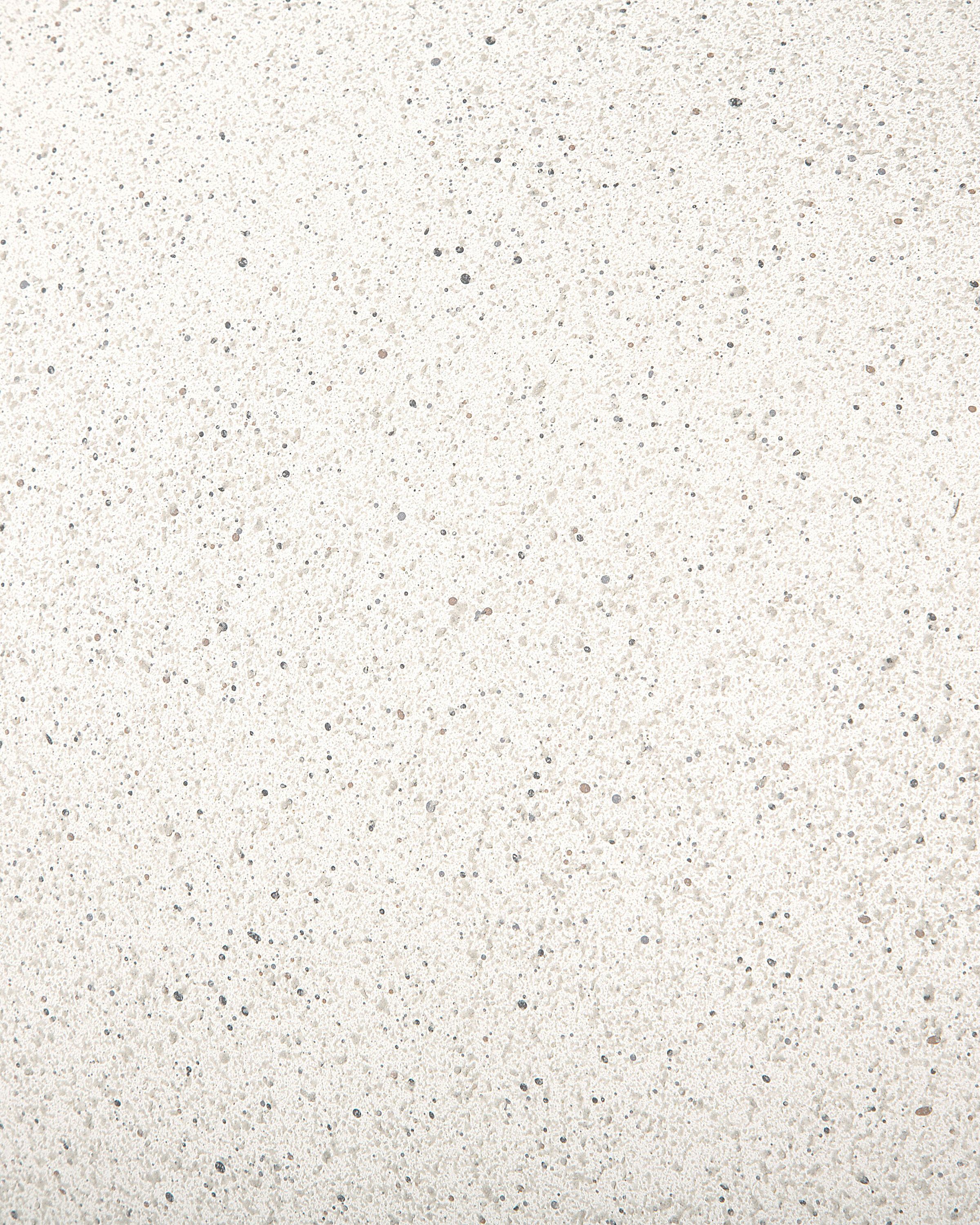 Doniczka okrągła 43 x 43 x 52 cm złamana biel CROTON