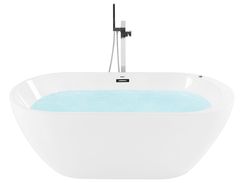 Poreamme vapaasti seisova LED-valot valkoinen 170 x 80 cm NEVIS