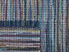 Teppich Baumwolle blau 160 x 230 cm Kurzflor BESNI_863026