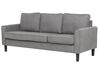 3 Seater Fabric Sofa with Ottoman Light Grey AVESTA_742003