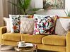 Conjunto de 2 almofadas decorativas bordadas em algodão multicolor 50 x 50 cm VELLORE_829438