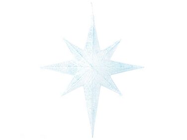 Vonkajšia závesná hviezda s LED osvetlením 67 cm biela OSMA