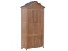 Cobertizo de madera de acacia marrón/gris 200 cm SAVOCA_772532