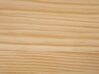 Cama con somier de madera de pino clara 180 x 200 cm ROYAN_726531