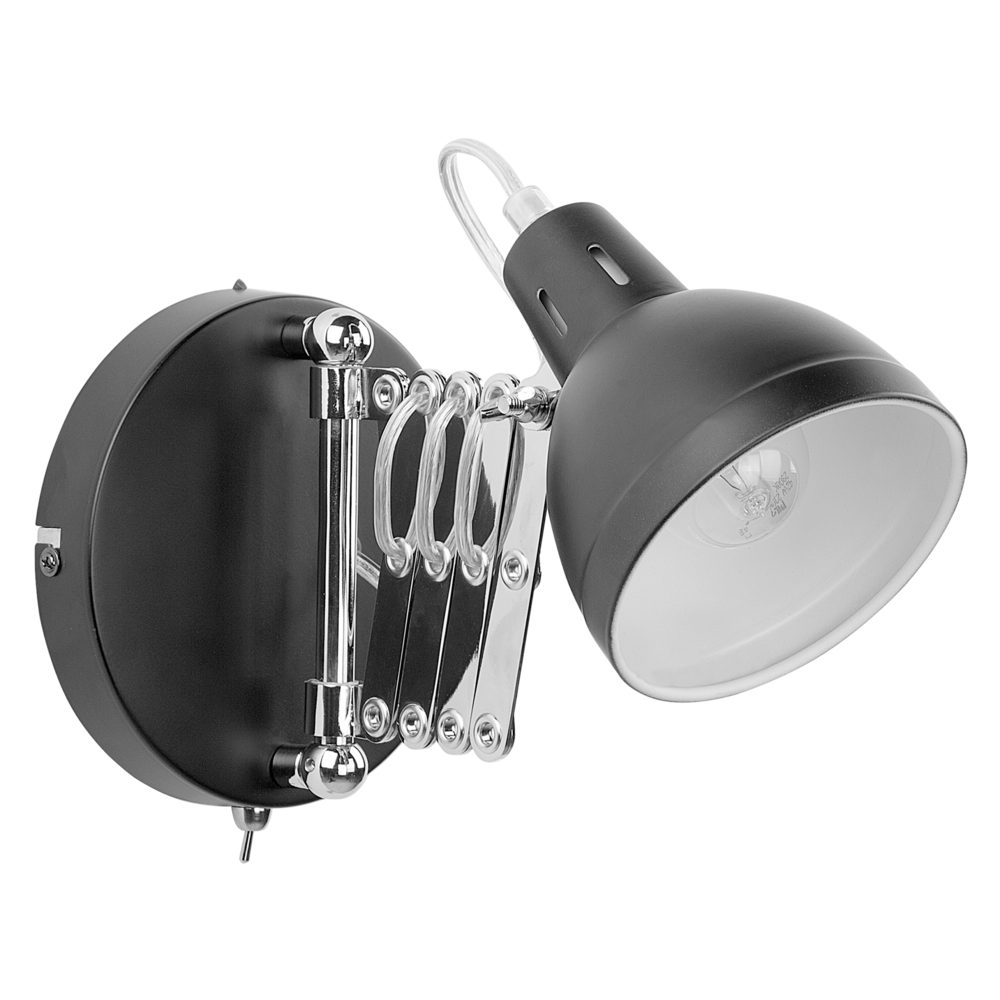 Lampa ścienna czarna HARRINGTON