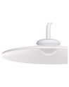 2 Light Metal LED Floor Lamp White GALETTI_900137