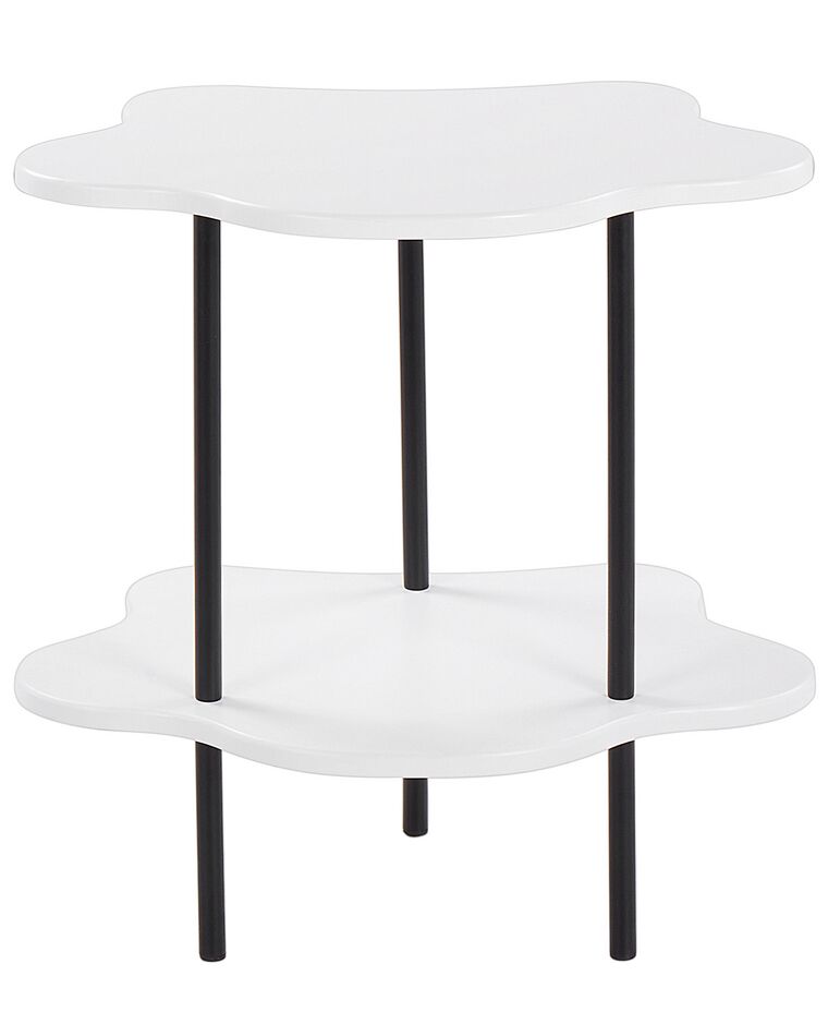 Side Table White and Black CLOUD_895892