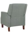 Fabric Recliner Chair Green EGERSUND_896491