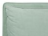 Bett Samtstoff mintgrün mit Bettkasten hochklappbar 180 x 200 cm BAJONNA_871307