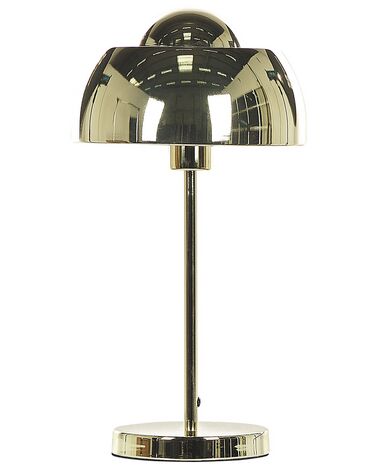 Lampada da tavolo metallo oro 44 cm SENETTE
