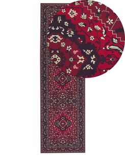 Matto kangas punainen 60 x 200 cm VADKADAM