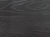 Esstisch Holzoptik schwarz 160/200 x 90 cm ausziehbar IRVINGTON_786011