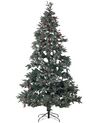 Künstlicher Weihnachtsbaum mit Schnee bestreut 240 cm grün DENALI_879868