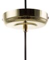 Lampe suspension en métal doré MAGRA_690997