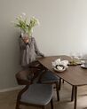 Dining Table 150 x 90 cm Dark Wood IRIS_855998