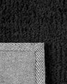 Vloerkleed polyester zwart 200 x 300 cm DEMRE_683592