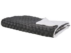 Päiväpeitto kangas harmaa 200 x 220 cm KANDILLI