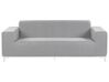 5 Seater Garden Sofa Set Light Grey with White ROVIGO_863113