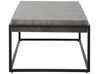 Tavolino metallo e cemento grigio 104 x 64 cm ALTOS_717386