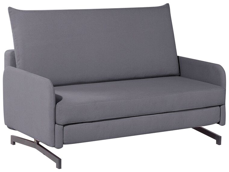 Fabric Sofa Bed Grey BELFAST Beliani.co.uk