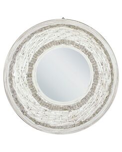 Seinäpeili bambu luonnonväri ⌀ 61 cm SOLEDAD Seinäpeili bambu luonnonväri ⌀ 61 cm SOLEDAD