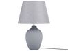 Ceramic Table Lamp Grey FERGUS_877533