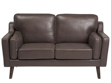 2-istuttava sohva keinonahka ruskea LOKKA