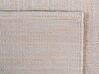 Dywan bawełniany 140 x 200 cm beżowy DERINCE_482078