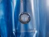 Bañera de hidromasaje LED de acrílico azul/madera clara 215 x 180 cm ARCELIA_825008