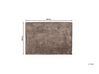 Tappeto shaggy marrone chiaro 200 x 300 cm EVREN_758595